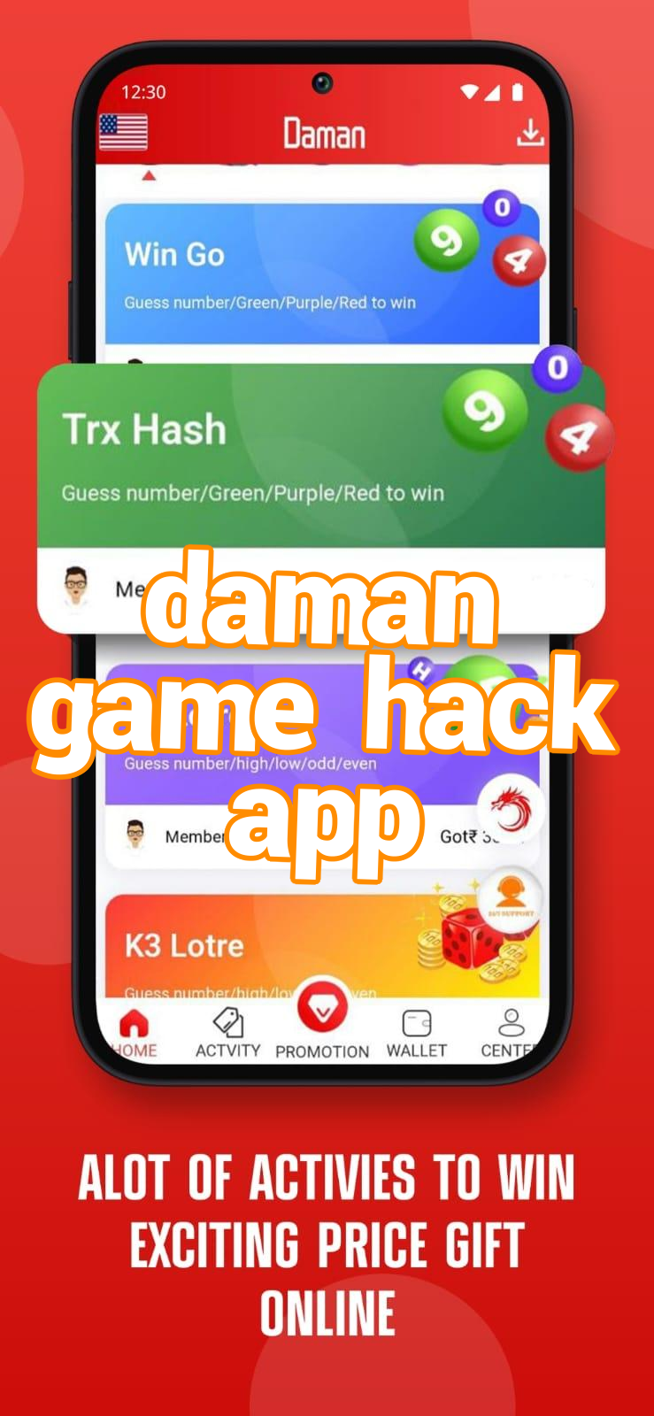 daman game hack app Screenshots